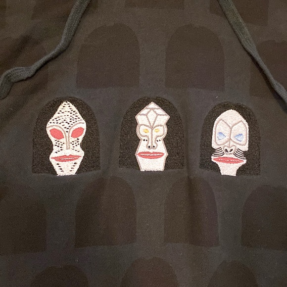 ❤️ Japanese Anime Hoodie Sweater in Black Size Small - Picture 2 of 6